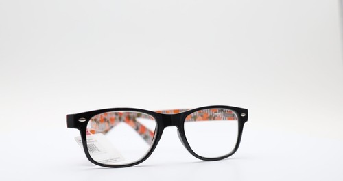 Peepers Citrus Groove Rectangle Citrus Black Unisex Reading Glasses +2.00 - Picture 7 of 7