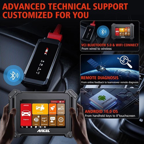ANCEL V6 PRO+ BT Enhanced Bi-Directional Car Diagnostic All System OBD2 Scanner - Picture 5 of 9