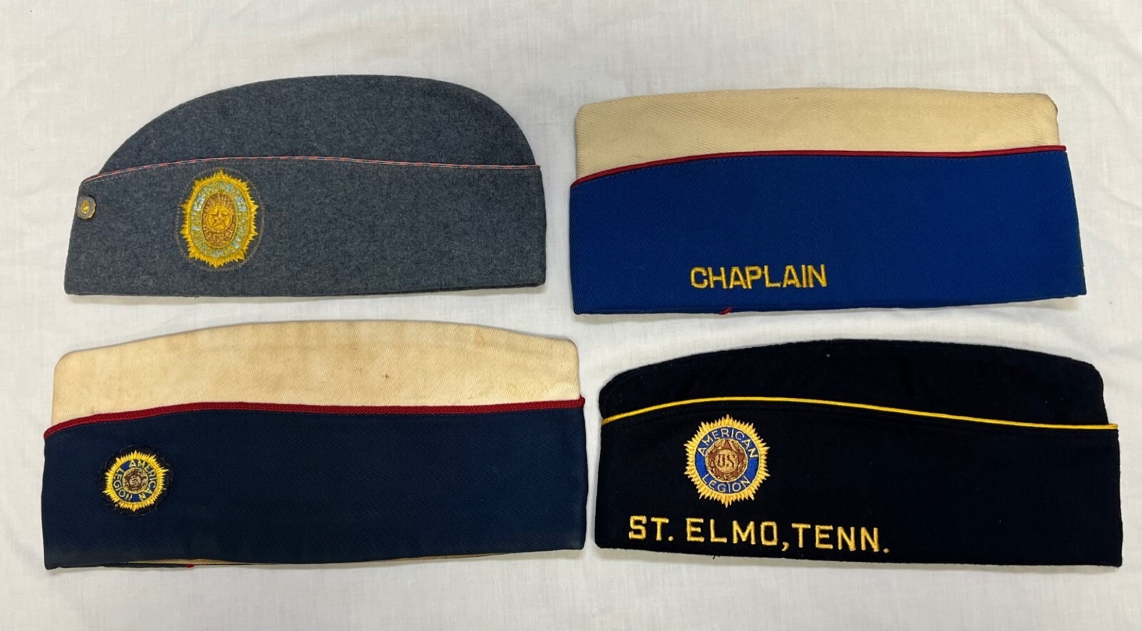 30th Infantry WWI Vet American Legion Garrison Cap Group Auxillary & Sons Of eBay