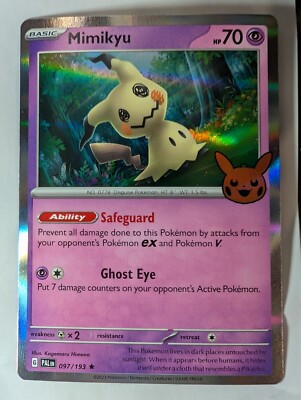 Mimikyu 097/193 Halloween Trick or Trade - Pokemon Holo Foil Rare Nice!