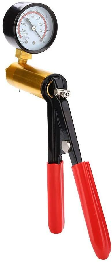 Pompa A Vuoto Per Spurgo Freni - Con Valigetta, Indicatore Fino A 760 Mm Hg, Universale Per Auto