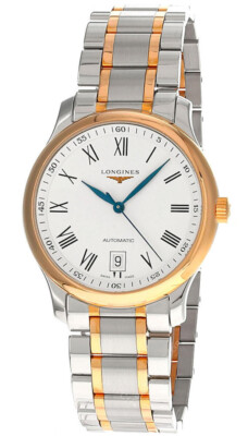 Longines Master Collection AUTO Rose-Gold SS Men's Watch 