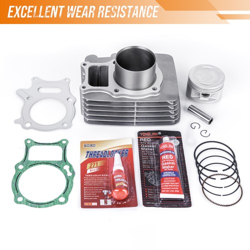 For 1997-2021 Honda Recon 250 TRX 250 Top End Rebuild Kit Cylinder Piston Rings - Bild 20 von 20