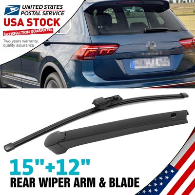 Super Clean OEM Quality Replace Windshield Rear Wiper Arm & Blade All Season