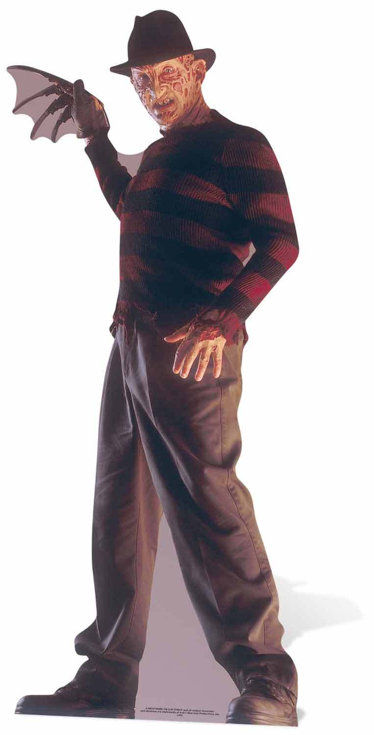 Freddy Krueger A Nightmare on Elm Street Lifesize Cardboard Cutout / Standee