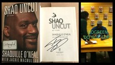 Shaquille O'Neal signed Shaq Uncut book 1st ed photo proof Lakers basketball NEW