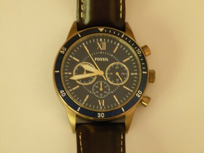 Fossil Herrenuhr Lederband FÃ¼r Fossil Uhr Fossil Armbanduhr Für