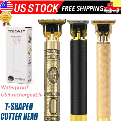 Professional Hair Clipper Electric shaver Cordless Hair Trimmer Portable T-Blade