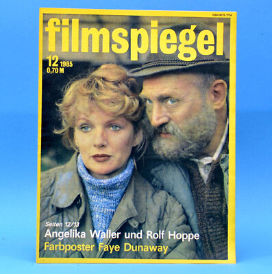 DDR Filmspiegel 12 1985 Brand-Erbisdorf Dustin Hoffman Rolf Hoppe A. Waller V
