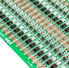 50pcs - 1S 3.7V 2A li-ion BMS PCM Battery Protection Board 18650 Lithium Ion BMS