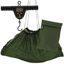 NGT DIGITAL SCALES T BAR CARP WEIGH SCALES HOOK lbs/kg + NGT XPR FLOATING SLING