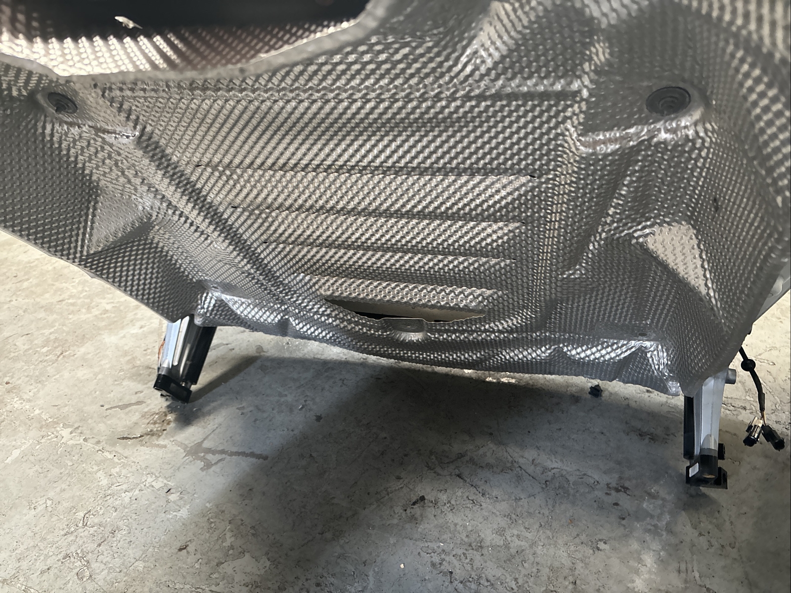 mclaren mp4-12c rear bonnet deck boot lid panel 💥 note back hatch engine cover 