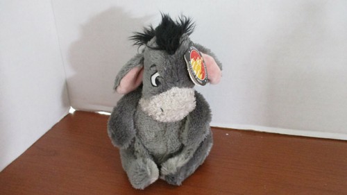 DISNEY PARKS~Gray 8" Plush EEYORE from WINNIE the POOH~NWT - 第 1/4 張圖片
