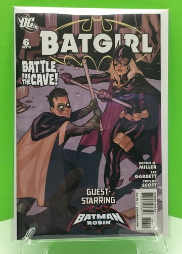 BATGIRL #6 MARCH 2010 BATTLE FOR THE CAVE (WITH BATMAN & ROBIN) DC COMICS