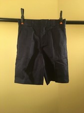 Wrangler Boys' approved school wear flat front adjustable waist Shorts Navy size