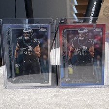 Topps Chrome 2025 Philadelphia Eagles Jaelan Phillips NFL 2 - Card Lot