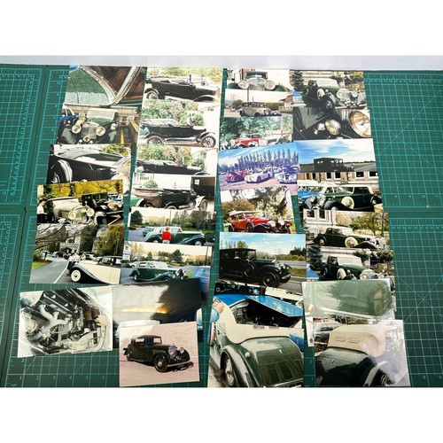 Vintage Classic Antique Car Photo Lot 24ct Rolls-Royce Bentley Jaguar 4x6 Prints