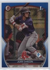 2023 Bowman 1st Edition Blue Foil /150 Juan Chacon #BPPF-105 6j0