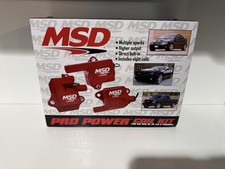 Msd Ignition Ignition Coil Msc Ii Coil Pack Epoxy Square Red Gm Ls1ls6 Each