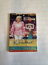 Leaf Glory of the Game Court Queens Kim Mulkey Autograph Serial Numbered 17/40