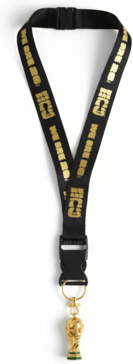 Collectible 2026 FIFA World Cup Lanyard – 21-Inch with Trophy