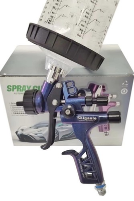 #ad 600ML HVLP Spray Gun Car 1.3mm Nozzle Pressure Regulator Gravity Open Box $89.99