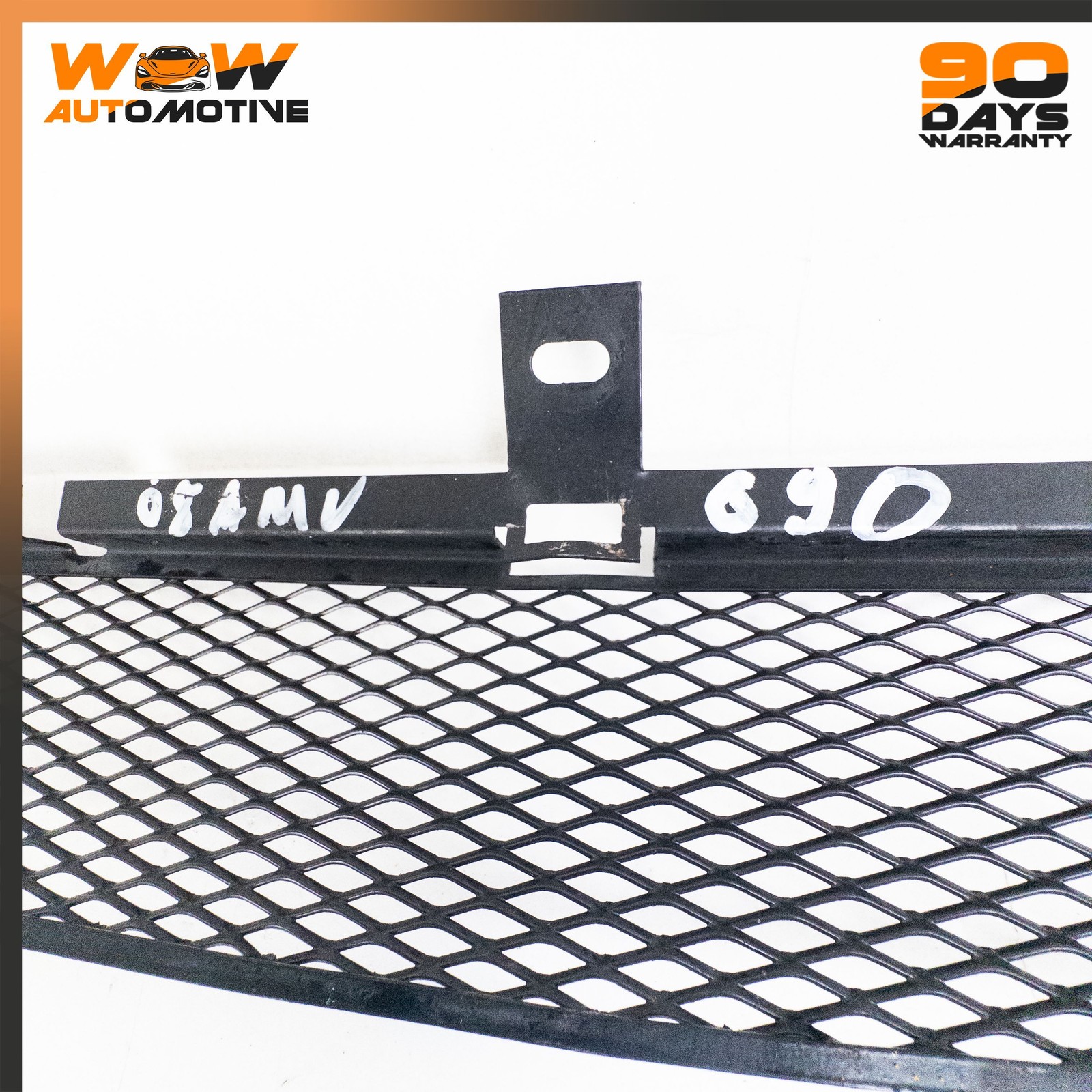 06-16 ASTON MARTIN V8 VANTAGE REAR CENTER BUMPER LOWER MESH GRILLE MOLDING OEM