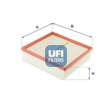 Luftfilter UFI 30.595.00 Filtereinsatz f&uuml;r INFINITI C117 X156 W242 GLA MERCEDES