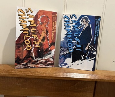 Samurai Champloo Manga ENG 1st Print Volume 1-2 Tokyopop Masaru Gotsubo OOP 6/9