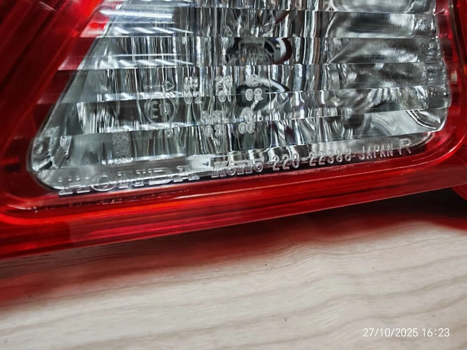 JUEGO DE LUCES TRASERAS HONDA INTEGRA DC5 ACURA RSX KOUKI ARTÍCULO RARO FABRICANTE DE EQUIPOS ORIGINALES 2001 2005 JDM Foto 4 de 4