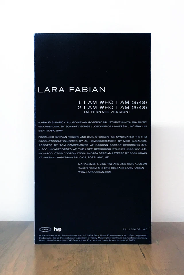 Lara Fabian - I Am Who I Am / (VHS Tape) - Image 3 of 3