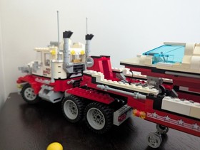 Vintage (1994) LEGO Model Team - set 5591 Mach II Red Bird Rig - Complete RARE !