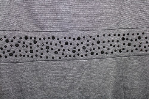 Allison Brittany Dress Studded Waist Zip Back Size 16 - Picture 3 of 6