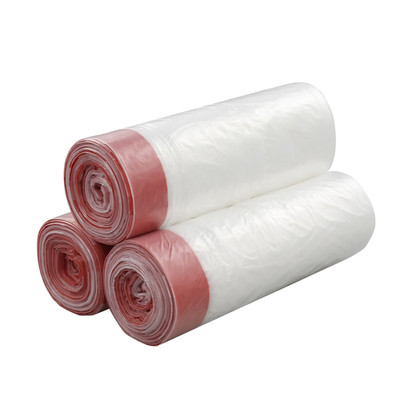Pekky 8 Gallon Drawstring Trash Bags Clear Heavy Duty 120 Counts