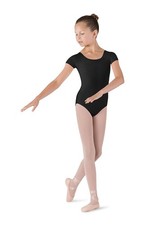 Dance Girls Dujour Microlux Short Sleeve Leotard Classic Ballet Gymnastics