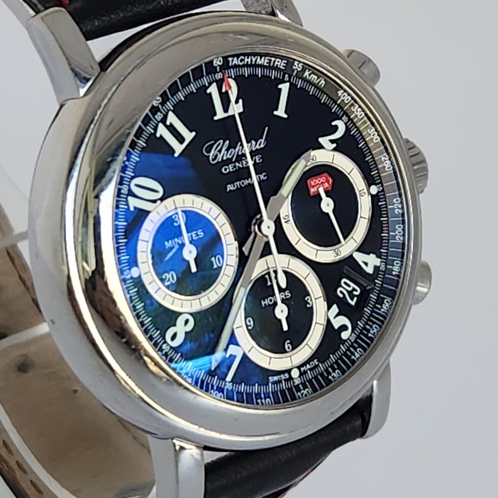 Chopard Mille Miglia Chronograph 16/8331 black Dial Automatic Men's Watch Swiss image 5