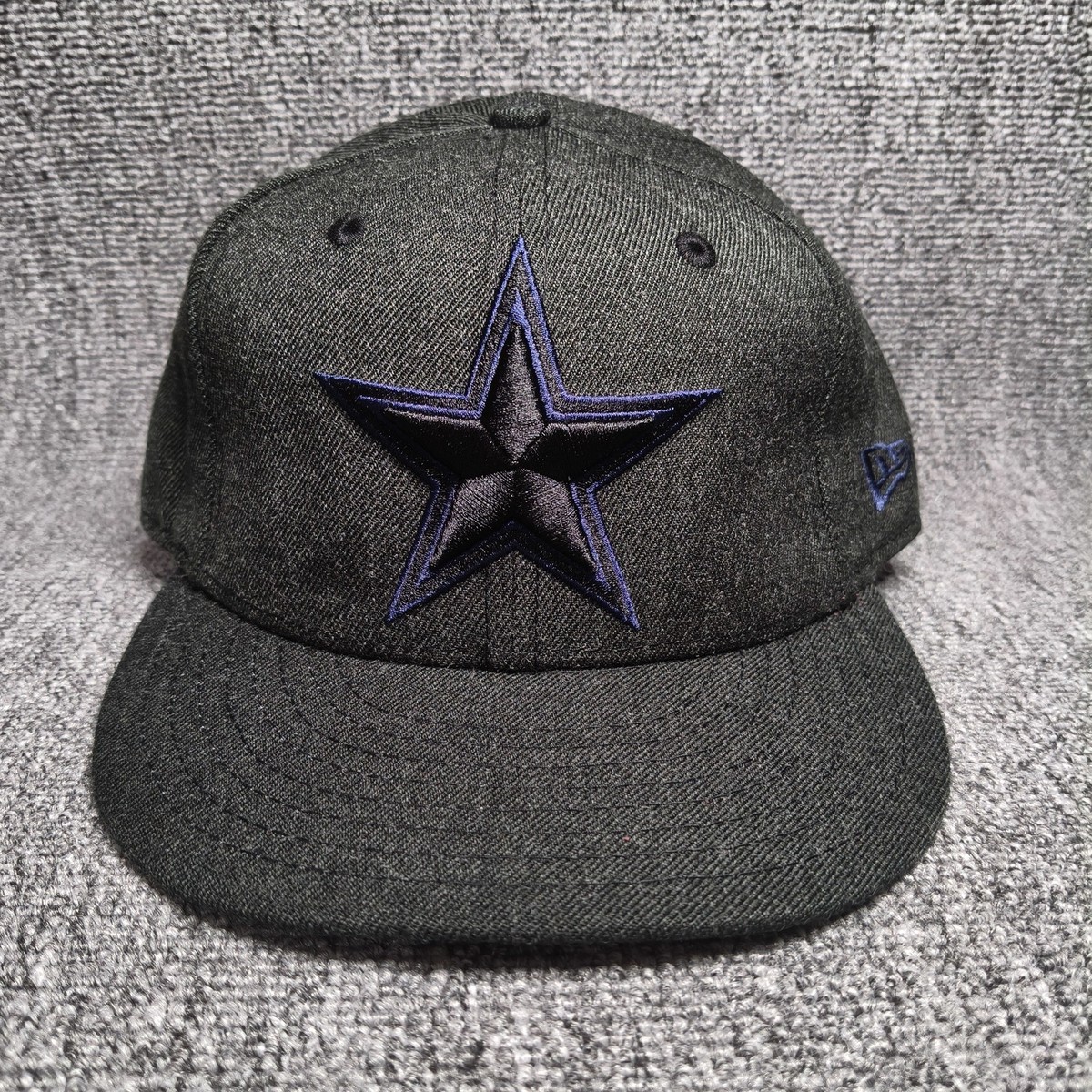 New Era Dallas Cowboys 59FIFTY Fitted Hat Size 7 1/2 Dark Grey NFL Cap