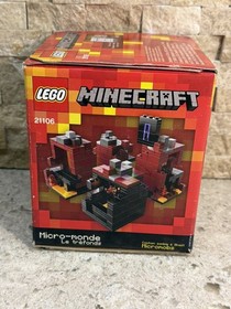 LEGO 21106 Minecraft Micro World The Nether &ndash;  New  &ndash; Never Opened!