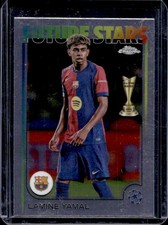 2024-25 Topps Chrome UEFA Lamine Yamal #27 Barcelona