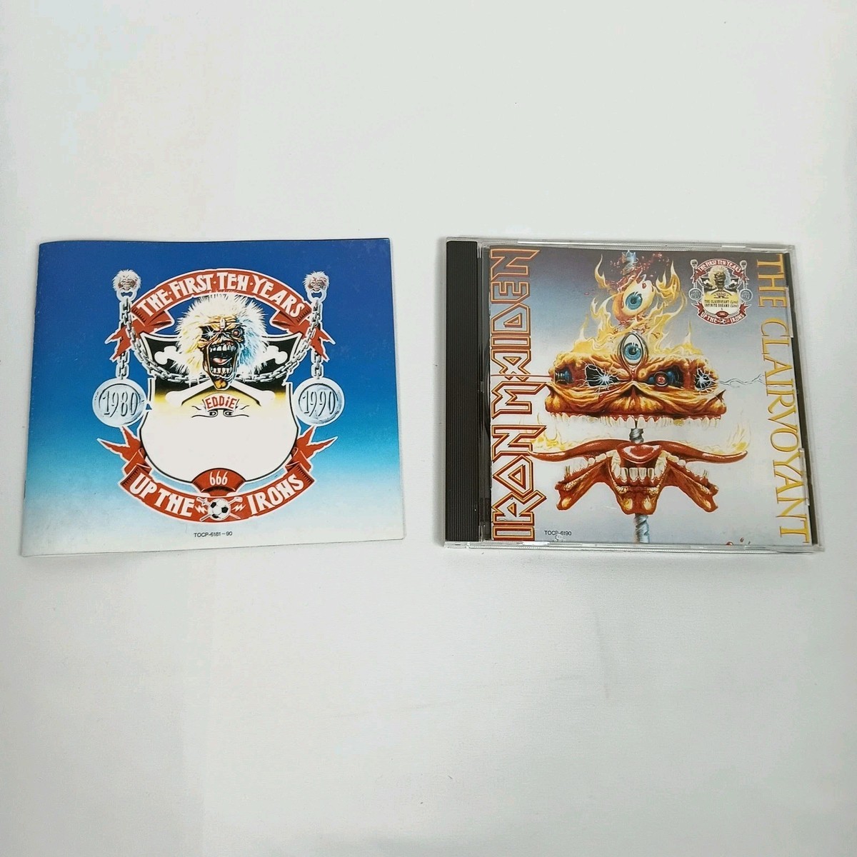 IRON MAIDEN The First Ten Years Up The Irons Japan 10 CD BOX TOCP