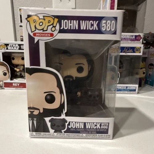 Funko Pop! John Wick with Dog John Wick #580 Vinyl Figure Movies 2019