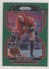 2022 Panini Prizm WWE Green Prizm Kay Lee Ray #106 0b3o
