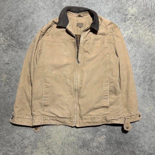 St-john-s-bay Men's Tan and Brown Jacket