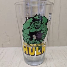 The Incredible Hulk Pint Glass Marvel Comics ICUP Inc 2010 – Made in USA