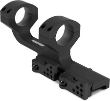 Slim Profile Series Cantilever Offset Picatinny Scope Mount with Quick Release