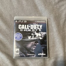 Activision Call of Duty: Ghosts (PS3) Shooter M NTSC-U/C 2013 Case & Disc