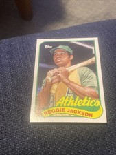 Reggie Jackson/Mark McGwire 2023 Topps Archives Double Headers 89DH-23 Athletics