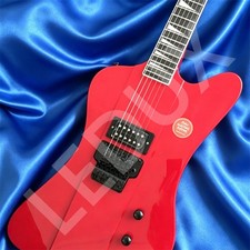 Red Firebird Electric Guitar FR Bridge Mahogany Body Rosewood Fingerboard Set in