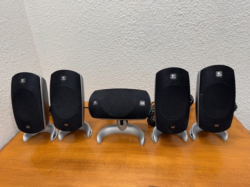 Logitech Z-5300 THX 5.1 Speakers Gaming Surround Sound, Set of 5 Speakers ONLY