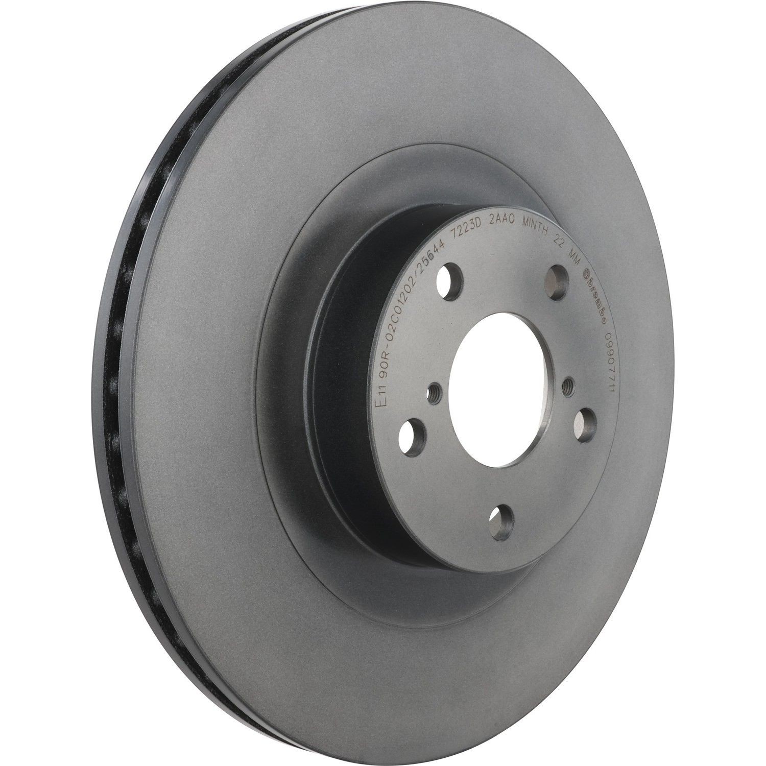 Brembo 09.9077.11 Disc Brake Rotor For Select 00-08 Subaru Models